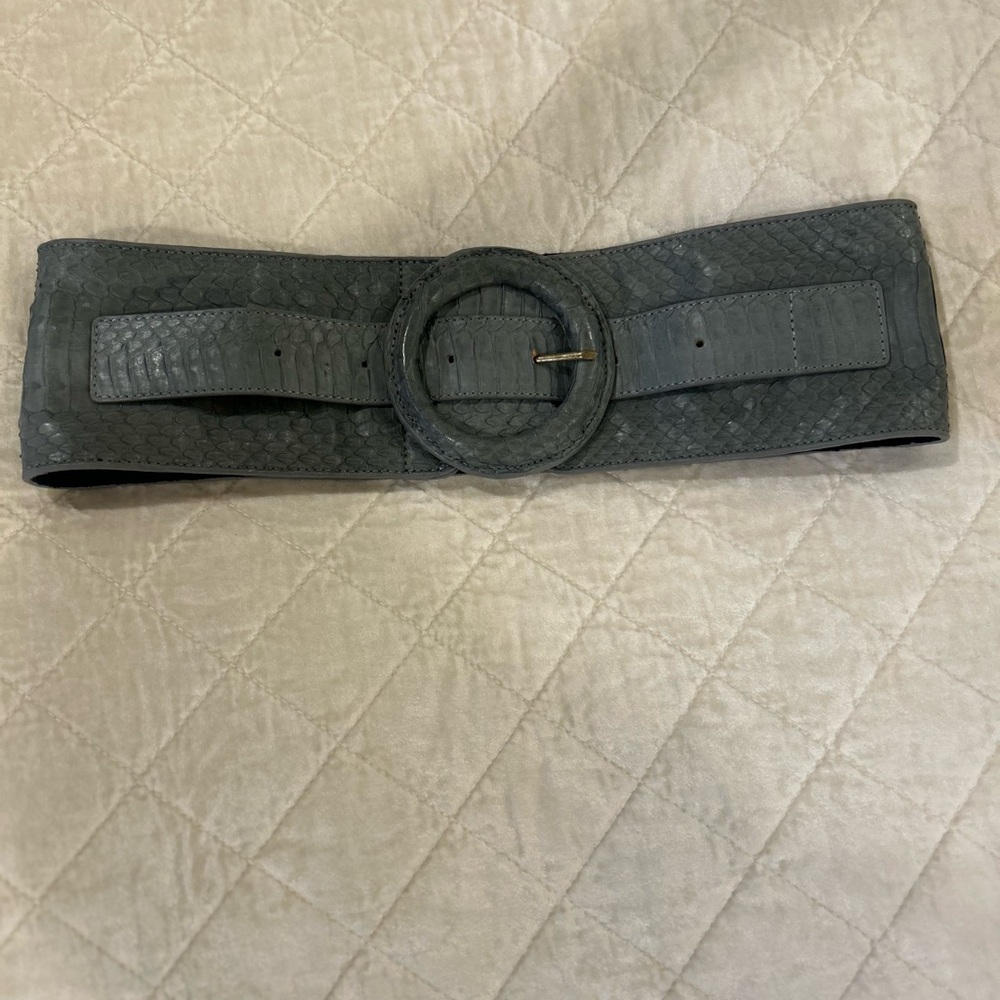 Women’s Wide Leather Belt High End Couture